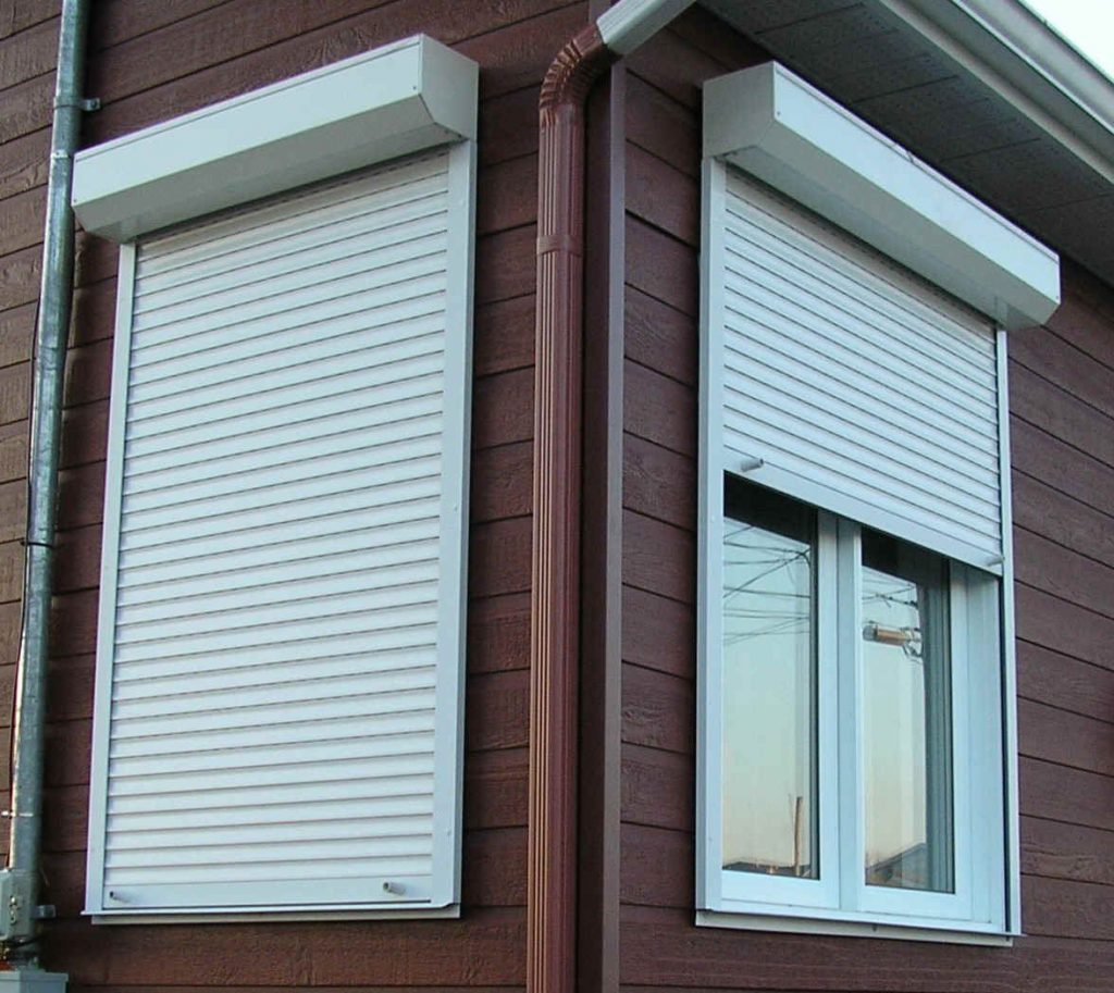 metal window shutters